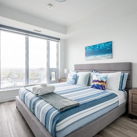 1Br Modern Condo - King Bed And Stunning City View Kitchener Luaran gambar